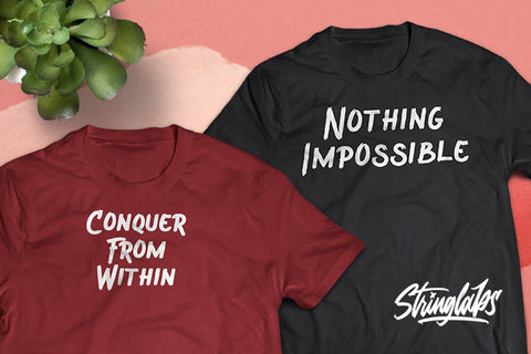 Wreckout - Decorative Brush Font Font StringLabs 