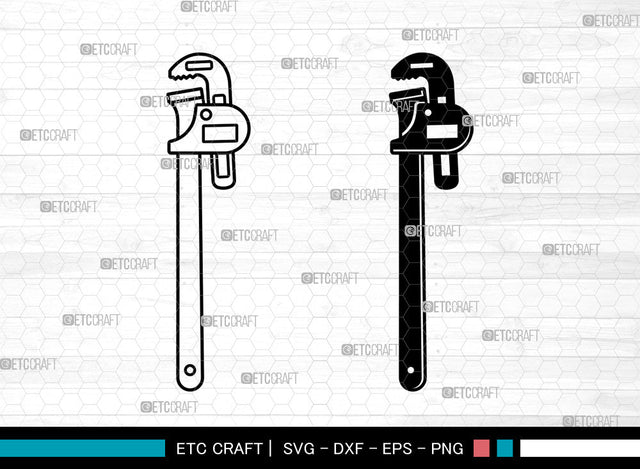 Wrench SVG, Wrench SVG, Wrench Icon Svg, Adjustable Wrench Svg, Mechanic Tools Svg, Combi Wrench Svg, Wrench SVG ETC Craft 