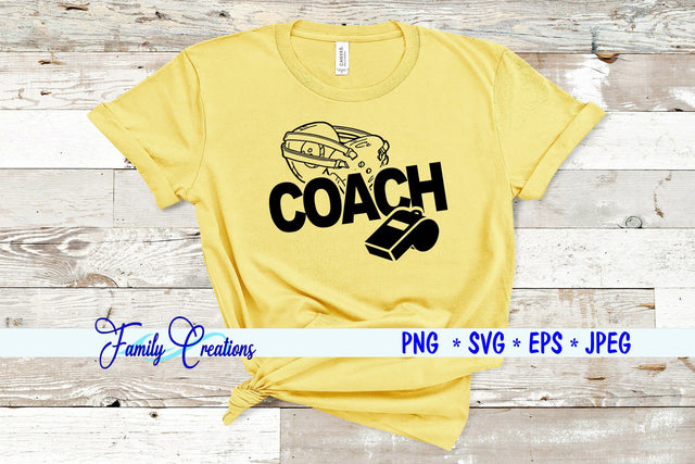 Wrestling Coach SVG Family Creations 