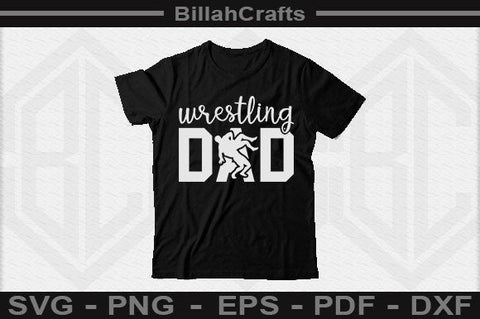 Wrestling Dad SVG File SVG BillahCrafts 