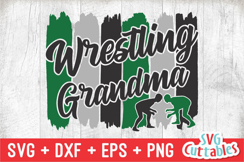 Wrestling Grandma svg - Wrestling Cut File - svg - eps - dxf - png - Wrestling Team - Silhouette - Cricut - Digital File SVG Svg Cuttables 