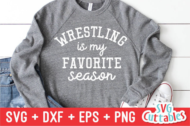 Wrestling Is My Favorite Season Svg Cuttables 