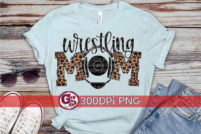 Wrestling Mom PNG for Sublimation Sublimation Greedy Stitches 