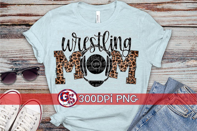 Wrestling Mom PNG for Sublimation Sublimation Greedy Stitches 
