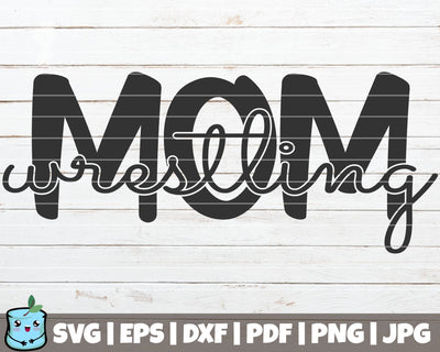 Wrestling Mom SVG MintyMarshmallows 