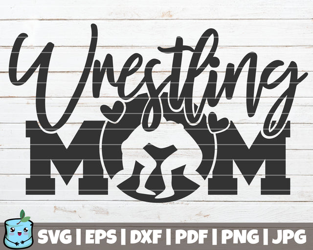 Wrestling Mom SVG MintyMarshmallows 