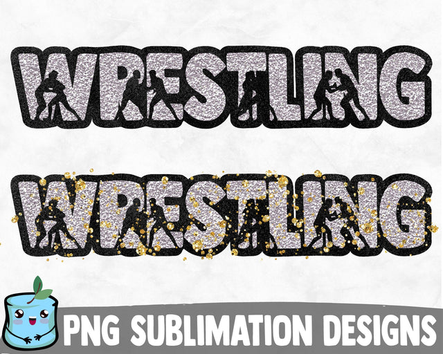Wrestling Sublimation Designs Sublimation MintyMarshmallows 
