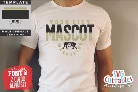 Wrestling svg - Wrestling Template 001028 - svg - eps - dxf - png - Wrestling Cut File - Wrestling Team - Silhouette - Cricut - Digital File SVG Svg Cuttables 