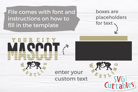 Wrestling svg - Wrestling Template 001028 - svg - eps - dxf - png - Wrestling Cut File - Wrestling Team - Silhouette - Cricut - Digital File SVG Svg Cuttables 