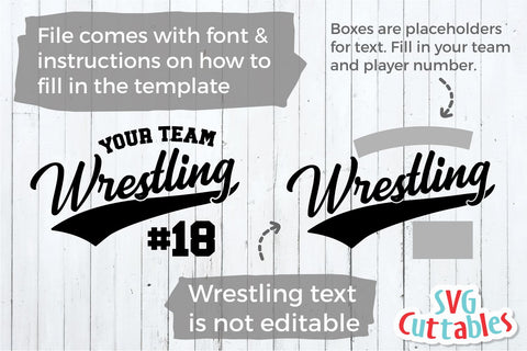 Wrestling SVG | Wrestling Template 0012 | Shirt Design SVG Svg Cuttables 