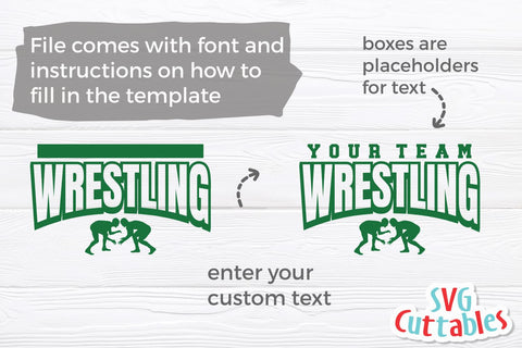 Wrestling SVG | Wrestling Template 0015 | Shirt Design SVG Svg Cuttables 