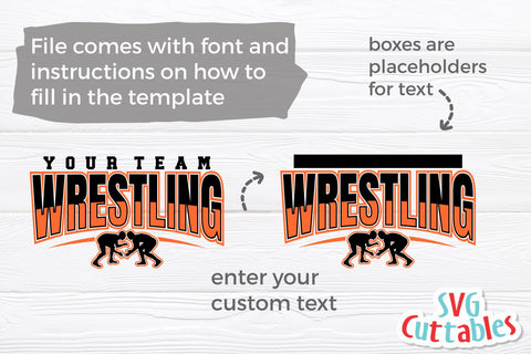 Wrestling SVG | Wrestling Template 0016 | Shirt Design SVG Svg Cuttables 