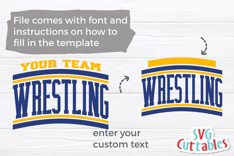 Wrestling SVG | Wrestling Template 0019 | Shirt Design SVG Svg Cuttables 