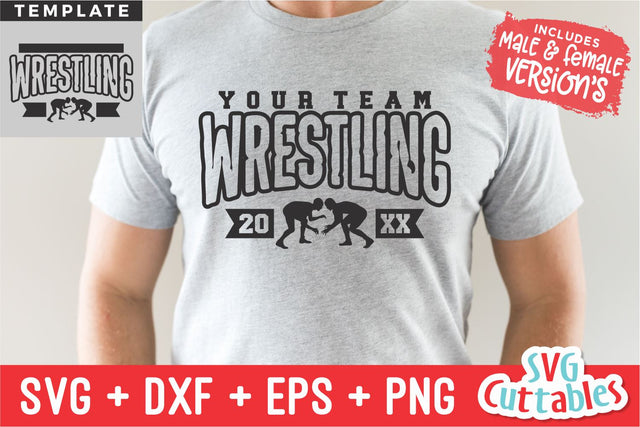Wrestling SVG | Wrestling Template 0020 | Shirt Design SVG Svg Cuttables 
