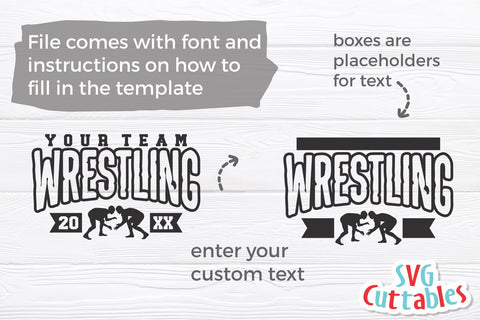 Wrestling SVG | Wrestling Template 0020 | Shirt Design SVG Svg Cuttables 