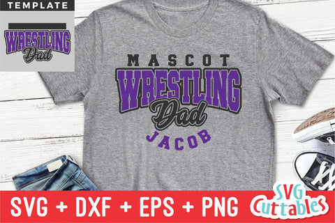 Wrestling svg - Wrestling Template 0022 - svg - eps - dxf - png - Wrestling Cut File - Wrestling Team - Silhouette - Cricut - Digital File SVG Svg Cuttables 