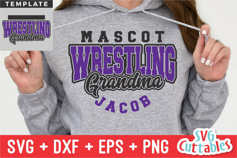 Wrestling svg - Wrestling Template 0026 - svg - eps - dxf - png - Wrestling Cut File - Wrestling Team - Silhouette - Cricut - Digital File SVG Svg Cuttables 