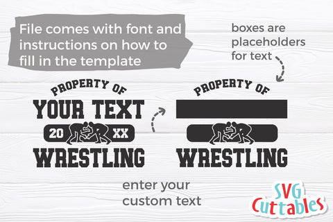 Wrestling svg - Wrestling Template 0027 - svg - eps - dxf - png - Wrestling Cut File - Wrestling Team - Silhouette - Cricut - Digital File SVG Svg Cuttables 