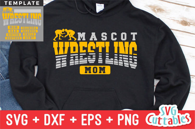 Wrestling SVG | Wrestling Template 005 | Shirt Design SVG Svg Cuttables 