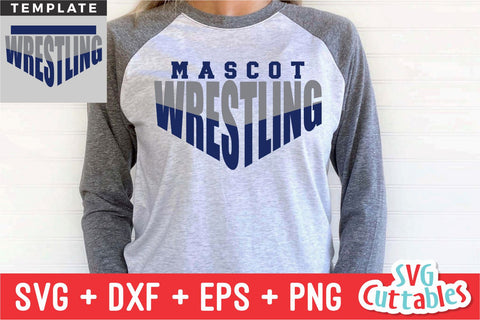 Wrestling SVG | Wrestling Template 006 | Shirt Design SVG Svg Cuttables 