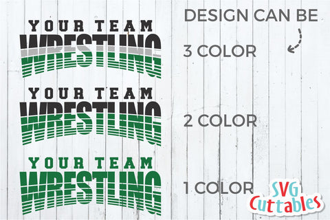 Wrestling Template 002 Svg Cuttables 