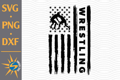 Wrestling US Flag SVG, PNG, DXF Digital Files Include SVG SVGStoreShop 