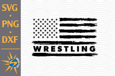 Wrestling US Flag SVG, PNG, DXF Digital Files Include SVG SVGStoreShop 