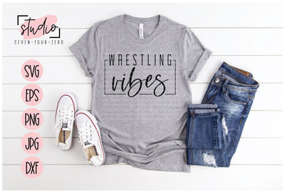 Wrestling Vibes SVG Studio Seven-Four-Zero 