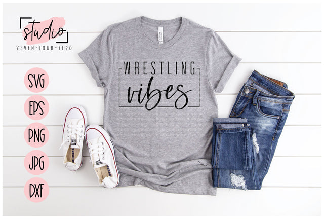 Wrestling Vibes SVG Studio Seven-Four-Zero 