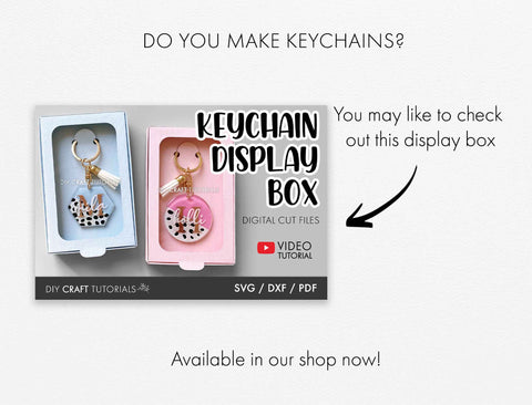 Wristlet Box SVG - Keychain Box SVG SVG DIY Craft Tutorials 