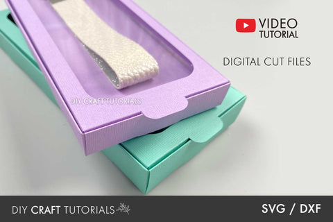 Wristlet Box SVG - Keychain Box SVG SVG DIY Craft Tutorials 