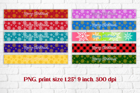 Wristlet keychain Christmas sublimation | Key fob wristlet Sublimation Svetana Studio 