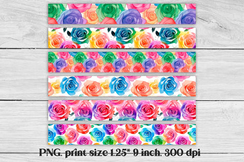 Wristlet keychain flower sublimation | Rose key fob wristlet Sublimation Svetana Studio 