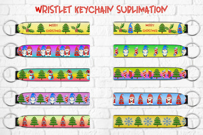 Wristlet sublimation bundle | Key fob sublimation Sublimation Svetana Studio 