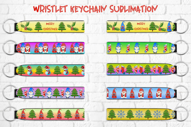 Wristlet sublimation bundle | Key fob sublimation Sublimation Svetana Studio 