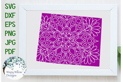 Wyoming Mandala SVG Wispy Willow Designs 