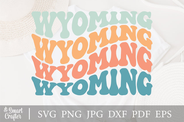 Wyoming svg, Wyoming map svg, Wyoming cut files svg, Wyoming clipart svg, Wyoming silhouette commercial use SVG Fauz 