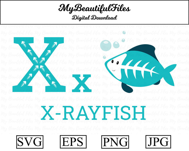 x-rayfish SVG MyBeautifulFiles 