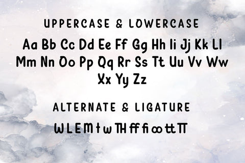 Xerym | Handwriting Display Font twinletter 