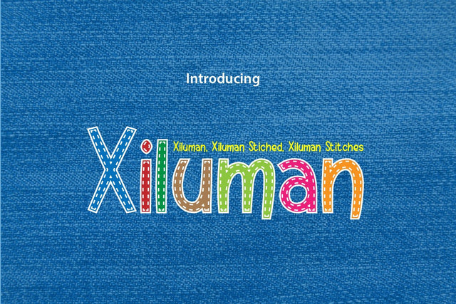 Xiluman Font zafrans studio 