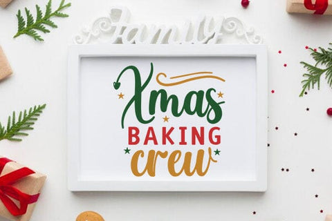 Xmas baking crew SVG Angelina750 