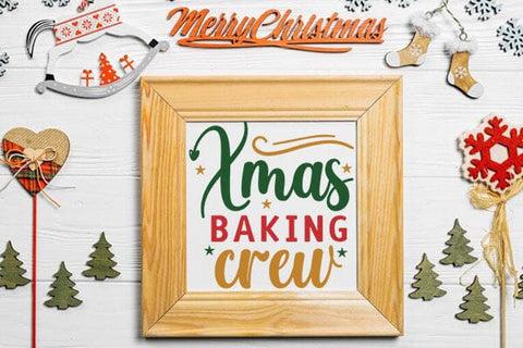 Xmas baking crew SVG Angelina750 