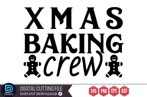 Xmas baking crew SVG, Xmas baking crew SVG DESIGNISTIC 