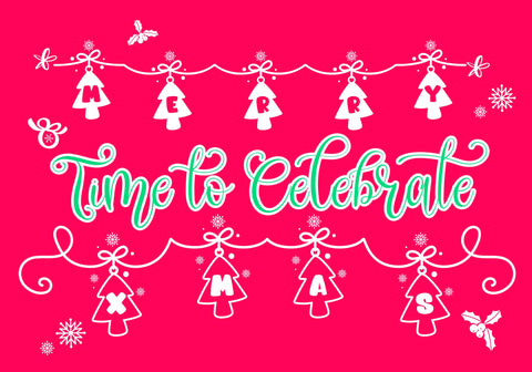 Xmas Garland Font BB Digital Arts 