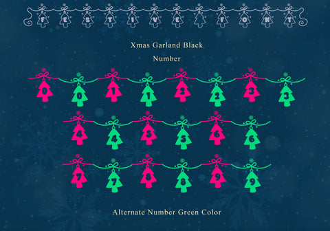 Xmas Garland Font BB Digital Arts 