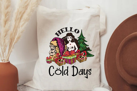 Xmas Hippie Girl Sublimation Sublimation Jagonath Roy 