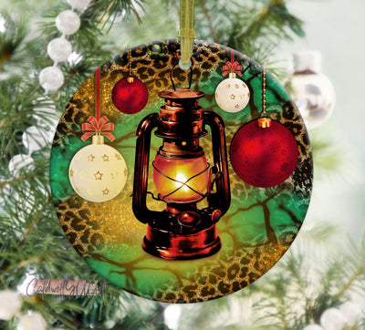 Xmas Lantern Christmas Ornament Png, Western Christmas Ornament Png, Round Christmas Ornament,Christmas Ornament Sublimation Design Download Sublimation CaldwellArt 