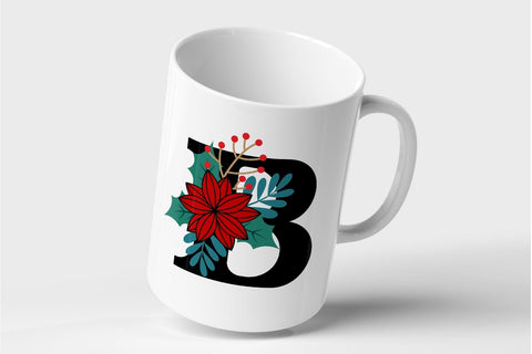 Xmas Monogram Color Fonts Font Fox7 By Rattana 