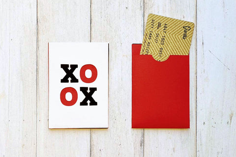 XOXO Gift Card Holder SVG SVG Risa Rocks It 