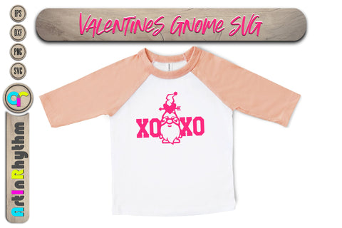 Xoxo, Happy Valentine's day svg, gnome svg SVG Artinrhythm shop 